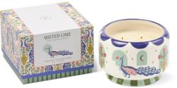 Paddywax A Dopo Peacock Blue lumânare parfumată din ceramică 680 g