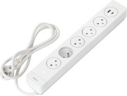 ORNO 5 Plug + 2 USB 1,5 m (OR-AE-13234/W/1-5M)