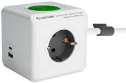 DesignNest PowerCube Extended 3 Plug + 2 USB 1,5 m (11092)
