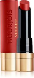 Bourjois Rouge Velvet The Lipstick ruj cu persistenta indelungata cu efect matifiant culoare 58 Rouge Terra 2.4 g