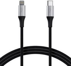 Allity Cablu De Date Si Incarcare Allity AUC-01 USB-C La Lightning 27W 2M Negru (5906667550313)
