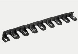 LAMELA Bordură flexibilă pentru grădină 800 x 80 x 45 - negru