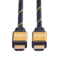 Roline Kábel HDMI - HDMI + Ethernet, 4K@30Hz, M/M, 10 m, fekete (11.04.5506-5)