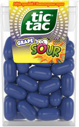 Tic Tac Grape Sour szőlőízű savanyú cukordrazsé 18 g