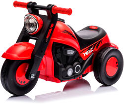 Chipolino Mașinuță de călărit cu muzică BubbleRider roșie ROCBR0262RE
