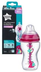 Tommee Tippee Biberon pentru hrănire Advanced Anti-Colic 3+ luni 340 ml roz TT. 0033