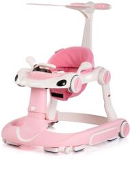 Chipolino Premergător pentru copii 5 în 1 Happy Walker roz PRHW02504PI