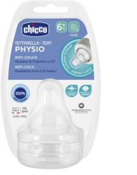 Chicco Suzetă din silicon Physio P5 6m+ 2 buc. 0270