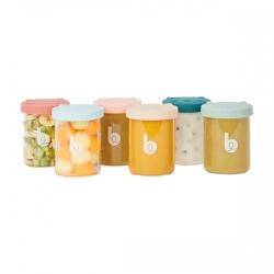 Babymoov Boluri de sticlă pentru mâncare, 6 bucăți, 250 ml