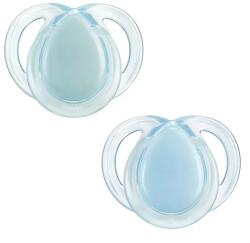 Tommee Tippee Suzete ortodontice Night Time (0-6 luni) 2 buc. albastru TT. 0271