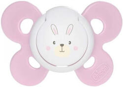 Chicco Suzetă din silicon Physio Comfort 0-6 luni roz 0325