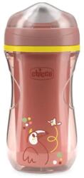 Chicco Cană termoizolantă Active 14 luni+, 266 ml, pentru fetițe 0429