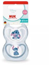 Nuk Suzetă din silicon Perfect Match 6-18 luni, 2 buc. , AIR Stitch 10176418