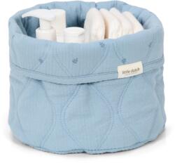 Little Dutch Coș de depozitare Pure Denim Blue 20 cm