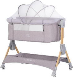 Chipolino Pătuț pliabil Sleep N Fold platină KOSSF0262PL