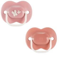 Tommee Tippee Suzetă ortodontică Anytime 18-36 luni, 2 buc. , pastel/roz, Fluture TT. 0282