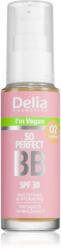 Delia Cosmetics BB So Perfect mattító BB krém hidratáló hatással árnyalat 02 Medium 30 ml