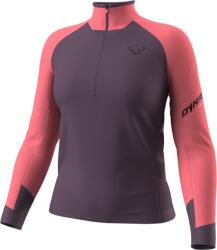 DYNAFIT Alpine L/S 1/2 Zip Tee W női funkcionális felső L / rózsaszín