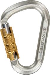 Skylotec Snappy Steel TG (triplex gate) karabiner világosszürke