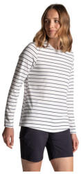 Craghoppers NosiLife Akona Long Sleeved Top női póló M / fehér/kék