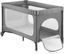Lionelo Jasmin Easy Fold utazóágy - Grey Stone
