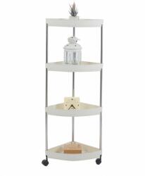 Heinner Raft de colt cu roti, 36x25.5x85 cm (HR-CARTCORNER-VP) Raft