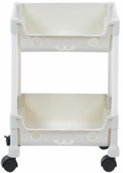 Heinner Carucior cu 2 niveluri si roti, 31.5x21x 44 cm (HR-CARTPVC-VP) Raft