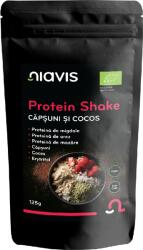 NIAVIS Protein Shake Bio cu capsuni si cocos, 125 g, Niavis