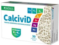 BÉRES Calcivid, 30 comprimate filmate, Beres