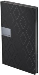 TopTimer Caiet de notițe TOPTIMER 404 Notes found B/5, cu linii, negru cu diamante (C168N-010)