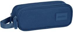 SAFTA Penar Safta Basic Navy Blue cu 2 compartimente, 21x8x6 cm (SF842335513) Penar