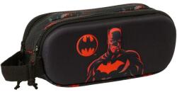 SAFTA Penar 3D Batman cu 2 compartimente, 21x8x6 cm (SF822481512) Penar
