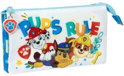SAFTA Penar Paw Patrol Pups Rule cu 3 compartimente, 22x12x3 cm (SF812356744) Penar
