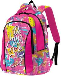 Pigna Rucsac Pigna Hearts Pink, 49x35x16 cm (ST451564)