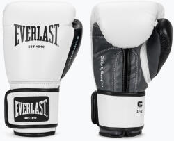 Everlast Mănuși de box Everlast Powerlock OG H&L Leather Advanced Training white/black