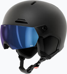 Alpina Cască de schi Alpina Arber 2 Visor Q-Lite black matte