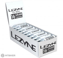 Lezyne Bombițe CO2 Lezyne cutie-30 buc, 16g, filet (krabica 30 ks)