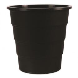 Office Products Coș de plastic pentru produse de birou, 16 ℓ, negru Cos de gunoi