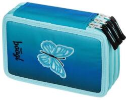 Baagl BAAGL Penar școlar cu trei etaje Butterfly GRS (A-36065) Penar