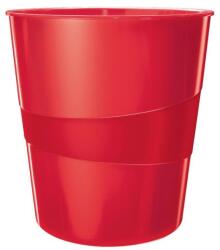 Leitz Coș de plastic Leitz WOW 15ℓ roșu Cos de gunoi