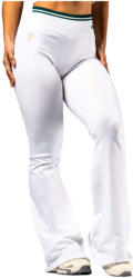 Nebbia Colanți pentru femei WhiteOut High-Waist Flared Leggings CLUB D’OR 630 White L