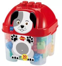 Simba Toys Abrick: Kutya mintás építőkocka készlet - 50 db-os (7600001927) - jatekbolt