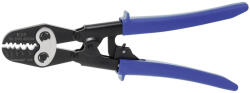 Klauke Clește de sertizat, Klauke K25, negru/albastru, 325 mm, pentru cabluri, domeniu de sertizare: 0, 5-16 mm2, oțel călit, mânere din plastic Cleste
