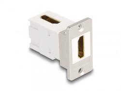Delock Modul HDMI M-M 8K60Hz montare panou unghi 90 grade Metalic, Delock 67167 (67167)