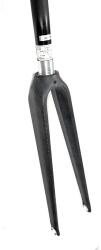 XDS F13 Full Carbon egyenes országúti merev villa - 43 mm Offset, 1 1/8" A-Head nyakkal, fekete