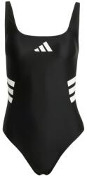 Adidas Női 3 Stripes U-Back Úszódressz - Fekete/Fehér, 38-as méret