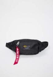Alpha Industries Crew övtáska - Fekete - Unisex derékövtáska