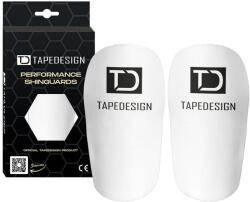 Tapedesign Performance Shinguards 2.0 Sípcsontvédő Férfi Női Gyerek Fehér Futballhoz Egyedileg Állítható Csúszásmentes Focisíp Betét