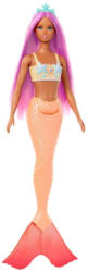 Mattel Barbie Dreamtopia sellő baba színes hajjal - barack (HRR02-HRR05)