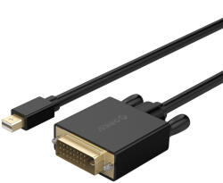 ORICO XD-MDTD Mini DisplayPort - DVI Kábel - 2m - Fekete (ORICO-XD-MDTD-20-BK-BP)